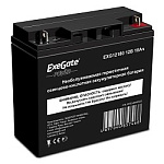 1401760 Exegate EP234540RUS Аккумуляторная батарея HR 12-18/EXG12180 (12V 18Ah, клеммы F3 (болт М5 с гайкой))