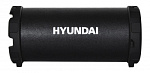 498758 Колонка порт. Hyundai H-PAC220 черный/голубой 10W 1.0 BT/3.5Jack/USB