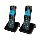 1990163 ALCATEL S250 DUO RU BLACK Радиотелефон [ATL1426120]