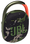 JBLCLIP4SQUAD JBL CLIP 4 портативная А/С: 5W RMS, BT 5.1, до 10 часов, 0,24 кг, цвет камуфляж