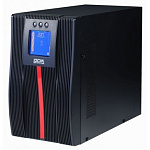 PowerCom Macan MAC-1500 ИБП {On-Line, 1500VA / 1500W, Tower, 6xC13, LCD, Serial+USB, SNMPslot, подкл. доп. батарей} (1186436)