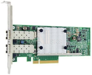 1189302 Сетевая карта QLOGIC Сетевой адаптер 2X10GE PCIE3 X8 SFP+ QLE8442-CU-CK