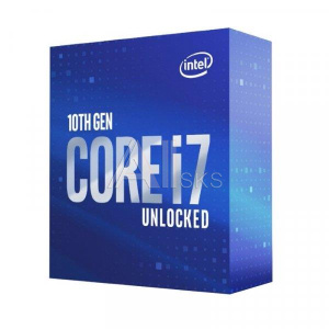 1295204 Центральный процессор INTEL Core i7 i7-10700KF Comet Lake 3800 МГц Cores 8 16Мб Socket LGA1200 125 Вт BOX BX8070110700KFSRH74