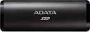 1000582970 Твердотельный накопитель/ ADATA External SSD SE760, 512GB, Type-C, USB 3.2 Gen2, R/W 1000/800 MB/s, 122x44x14mm, Black (3 года)