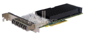 Адаптер SILICOM PE310G4SPI9LA-SR Quad Port Fiber (SR) 10 Gigabit Ethernet PCI Express Server Adapter X8 Gen3, Based on Intel 82599ES, Low-profile, on board su