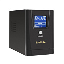 294614 ИБП ExeGate SpecialPro Smart LLB-500.LCD.AVR.2SH.USB <500VA/300W, LCD, AVR, 2*Schuko, USB, металлический корпус, Black>