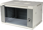 Шкаф Шкаф настенный серии Pro, 9U 600x450, стеклянная дверь