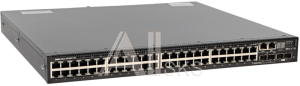 N3048EP-AOFM-01 DELL Networking N3048EP-ON, 48x1GbT, 2xSFP+ 10GbE, 48xPoE+/12xPoE 60W, 2 комб. порта GbE SFP, L3, 1xStackCable 6Gb MiniSAS To MiniSAS 1m, AirFlow fro