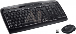 1904997 Клавиатура + мышь Logitech MK330 клав:черный мышь:черный USB беспроводная Multimedia (920-003989)