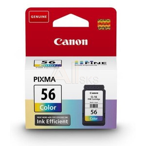 279978 Картридж струйный Canon CL-56 9064B001 многоцветный для Canon Pixma E404/E464