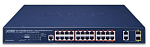 1000661409 Коммутатор Planet коммутатор/ GS-4210-24HP2C IPv6/IPv4,4-Port 10/100/1000T 802.3bt 95W PoE + 20-Port 10/100/1000T 802.3at PoE + 2-Port Gigabit TP/SFP Combo