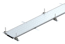 1000644966 OKA-W2004030, Секция кабельного канала OKA-W глухая 2400x200x40 мм (сталь), кратность поставки 2.4 м.