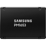 1000708456 Твердотельный накопитель/ Samsung SSD PM1653, 1920GB, 2.5" 15mm, SAS 24Gb/s, 3D TLC, R/W 4200/up 3800MB/s, IOPs 720 000/85 000, TBW 3504, DWPD 1 (12