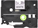 TZEN221 Brother TZeN221: кассета с лентой для печати наклеек черным на белом фоне, ширина: 9 мм.