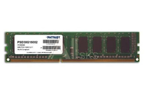 1376271 Модуль памяти DIMM 8GB PC12800 DDR3 PSD38G16002 PATRIOT