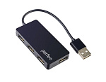 1859112 Perfeo USB-HUB 4 Port, (PF-VI-H023 Black) чёрный [PF_C3217]