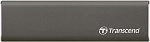 1000510078 Твердотельный накопитель Transcend Portable SSD ESD250C, 960GB, Type-C, USB 3.1 Gen2, R/W 520/460MB/s, 120x34x8mm, Gray (3 года)