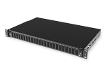 ЕАЭС000119 Оптическая патч-панель выдвижная для 24 адаптеров SC Duplex/LC Quad, неукомплектованная, 1U, черная