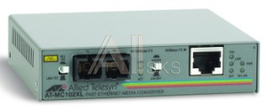 611098 Медиаконвертер Allied Telesis AT-MC102XL-60 100TX RJ-45 to 100FX SC Fast Ethernet