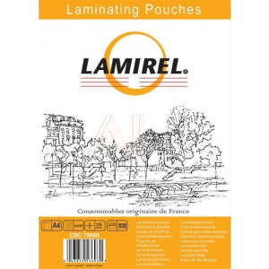 1768772 Пленка для ламинирования Lamirel, А4, 125мкм, 100 шт.