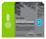 1275268 Картридж BLACK NO.21 17ML CS-C9351 CACTUS