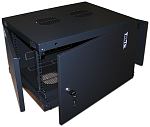 TWT-CBWNM-9U-6x4-BK Шкаф настенный Next, 9U 550x450, металлическая дверь, черный