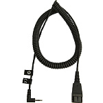 Шнур Jabra Cord 2m coiled w 2,5mm plug (PN: 8800-01-46)