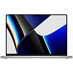 1862648 Apple MacBook Pro 16 2021 [MK1E3RU/A] Silver 16.2" Liquid Retina XDR {(3456x2234) M1 Pro 10C CPU 16C GPU/16GB/512GB SSD} (РФ)