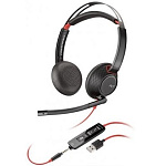 11018166 Plantronics 207576-01 Проводная гарнитура BlackWire C5220, USB-A, WW