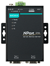 NPort 5210A-T Ethernet сервер последовательных интерфейсов, 2xRS-232, t:-40/+75, без адаптера питания