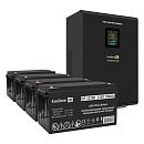 296651 Комплект ИБП EX296003RUS + батарея 150Aч EX282990RUS 4шт (инвертор, синус, для котла, настенный) ExeGate FineSine SX-3000.LCD.AVR.2SH.T <3000VA/2100W,
