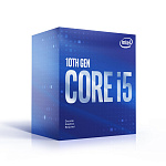 1000592481 Боксовый процессор/ CPU LGA1200 Intel Core i5-10400F (Comet Lake, 6C/12T, 2.9/4.3GHz, 12MB, 65/134W) BOX, Cooler
