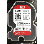 1000416585 Жесткий диск HDD WD SATA3 2Tb Red Pro for NAS 7200 64Mb 1 year ocs