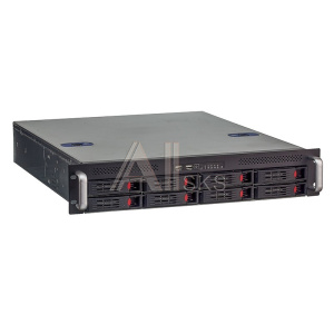 1832212 Exegate EX281289RUS Серверный корпус ExeGate Pro 2U550-HS08 <RM 19", высота 2U, глуб 550, БП 1U-500ADS, 8xHotSwap, USB>