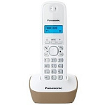 1192829 Panasonic KX-TG1611RUJ (бежевый) {АОН, Caller ID,12 мелодий звонка,подсветка дисплея,поиск трубки}