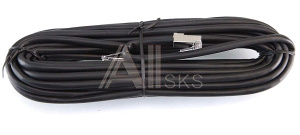 1000456485 Коммутационный шнур/ Replacement CAT-5e network cable for connecting RealPresence Trio 8800 to the network. 7.6m/25ft cable length. Shielded.