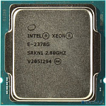 Процессор/ APU LGA1200 Intel Xeon E-2378G (Rocket Lake, 8C/16T,2.8/5.1GHz, 16MB, 80W, UHD Graphics P750)