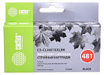 1077911 Картридж струйный Cactus CS-CLI481XXLBK черный (12.2мл) для Canon Pixma TR7540/TR8540/TS6140/TS8140