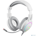 Defender Игровая гарнитура Mento RGB, 3.5мм, белые Redragon (70708)