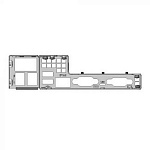 11051594 Монтажный комплект комбинированный Supermicro MCP-240-81909-0N Rear Window Ultra I/O