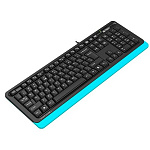 1868148 Клавиатура A4Tech Fstyler FKS10 черный/синий USB [1530196]