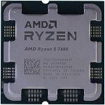 1995985 CPU AMD Ryzen 5 7600 (100-000001015) {Raphael, 6C/12T, 3.8/5.1GHz, 32MB, 65W} OEM