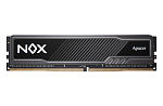 Apacer DDR4 32GB 3200MHz DIMM NOX Black Gaming Memory (PC4-25600) CL16 1.35V Intel XMP 2.0, Heat Sink (Retail) 2048*8 3 years (AH4U32G32C282MBAA-1