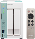 1000452198 Сетевое хранилище без дисков/ channel QNAP D2 Pro NAS, 2 Hot-Swap Tray w/o HDD. Dual-core Celeron N3060 1.6-2.48GHz, 4K HDMI-port, 1GB DDR3L (1 x 1GB
