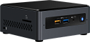 1000469223 Неттоп Nettop Intel NUC, Intel Celeron J4005, 2.7 GHz, 4Gb DDR4 SODIMM (up to 2400MHz/8Gb), VGA Intel UHD Graphics 600 (2xHDMI 2.0), 4xUSB3.0,