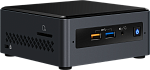 1000469223 Неттоп Nettop Intel NUC, Intel Celeron J4005, 2.7 GHz, 4Gb DDR4 SODIMM (up to 2400MHz/8Gb), VGA Intel UHD Graphics 600 (2xHDMI 2.0), 4xUSB3.0,