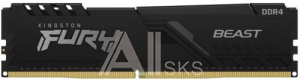 KF432C16BB/8 Kingston 8GB 3200MHz DDR4 CL16 DIMM FURY Beast Black