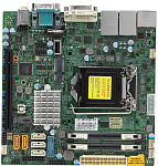 1000372098 Системная плата MB Supermicro X11SSV-Q, 1x LGA 1151, Intel® Q170, Intel® 6th Gen Core i7/i5/i3, Pentium, Celeron processors, 2xDIMM DDR4 SoDIMM