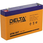 1466115 Delta DTM 607 (7 А\ч, 6В) свинцово- кислотный аккумулятор