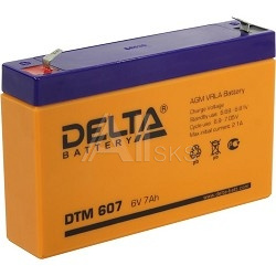 1466115 Delta DTM 607 (7 А\ч, 6В) свинцово- кислотный аккумулятор